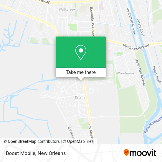 Boost Mobile map