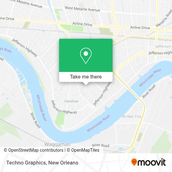 Techno Graphics map
