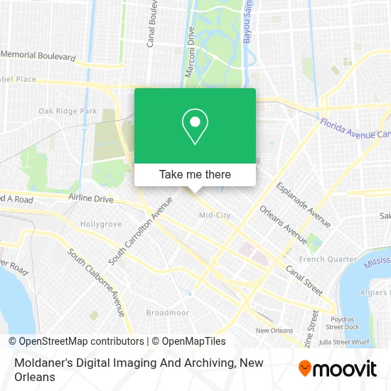 Moldaner's Digital Imaging And Archiving map