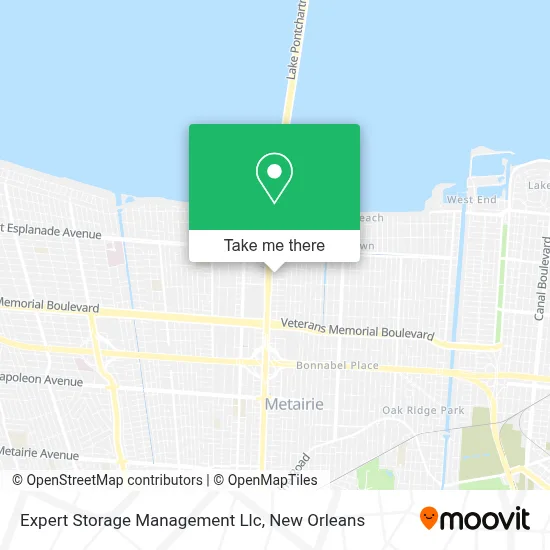 Expert Storage Management Llc map