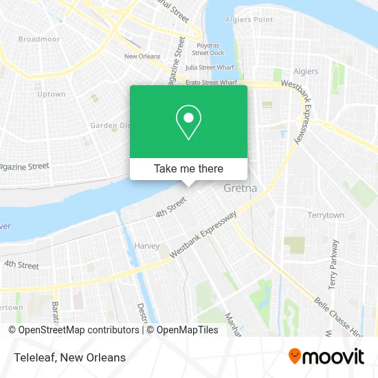 Teleleaf map