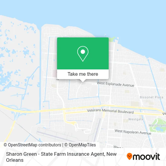 Sharon Green - State Farm Insurance Agent map