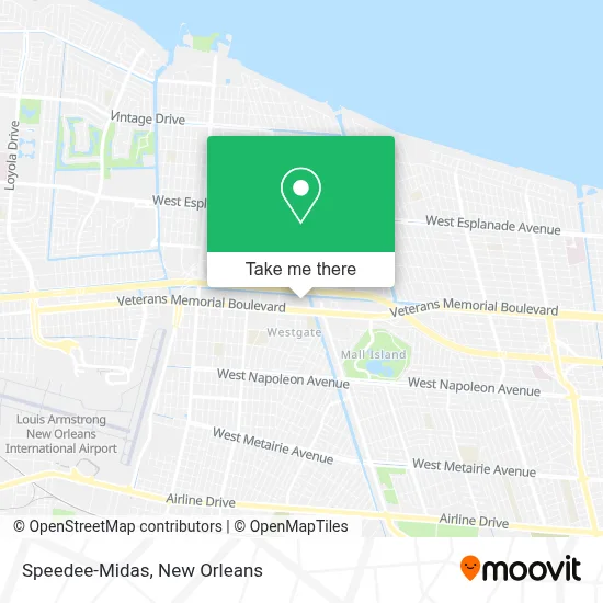 Speedee-Midas map