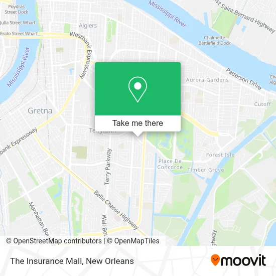 The Insurance Mall map