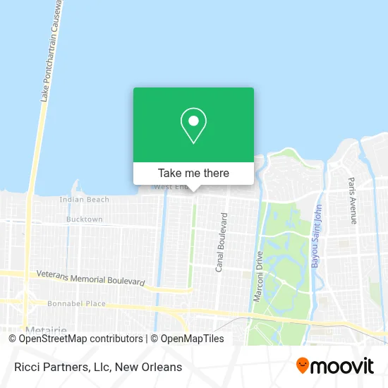Ricci Partners, Llc map
