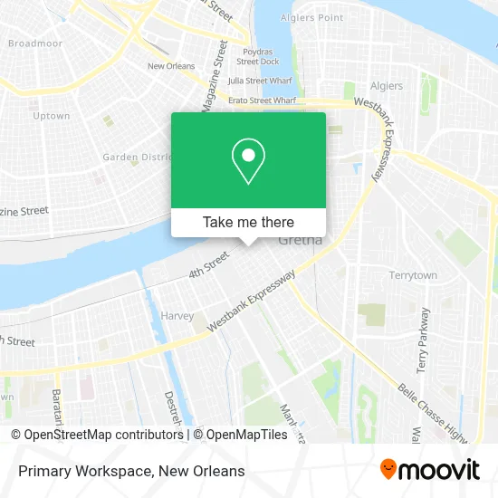 Primary Workspace map