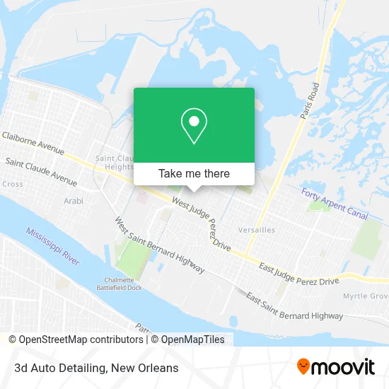 3d Auto Detailing map