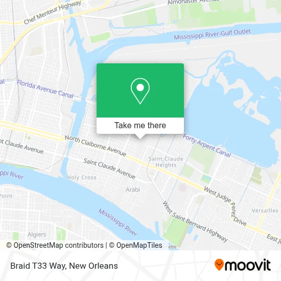 Braid T33 Way map