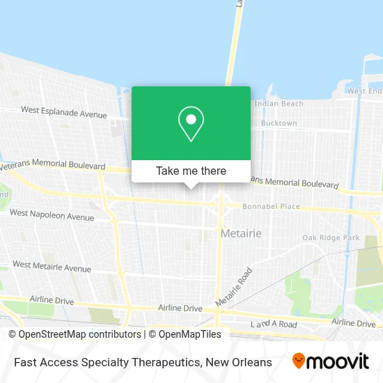 Fast Access Specialty Therapeutics map