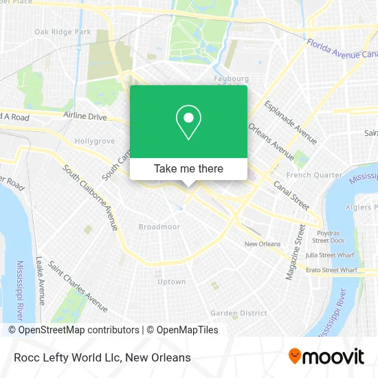 Rocc Lefty World Llc map
