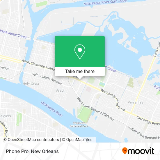 Phone Pro map