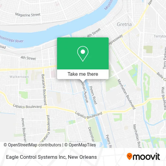 Eagle Control Systems Inc map