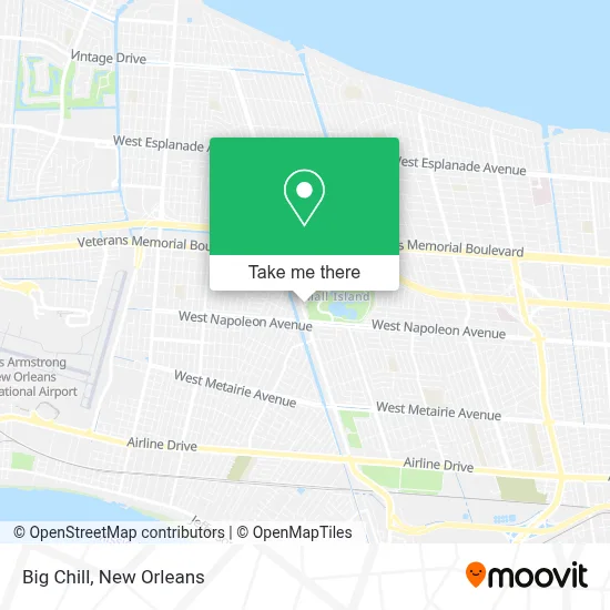 Big Chill map
