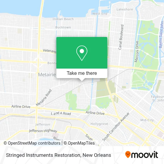 Mapa de Stringed Instruments Restoration