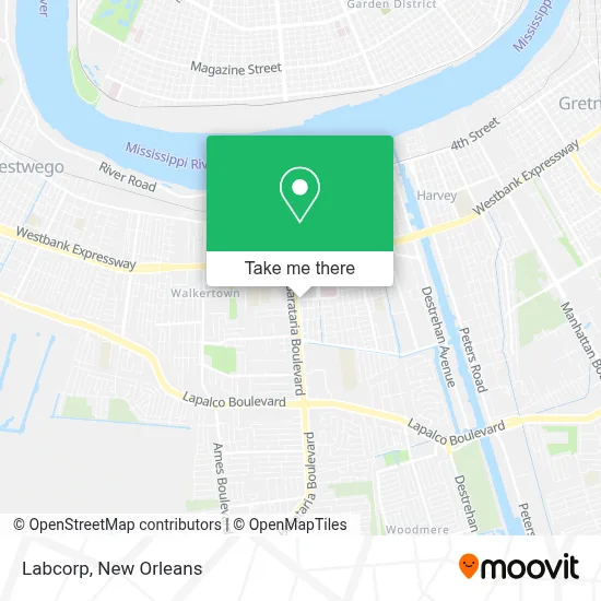 Labcorp map