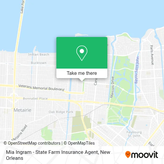 Mia Ingram - State Farm Insurance Agent map