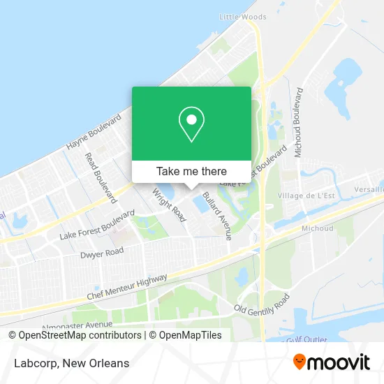 Labcorp map