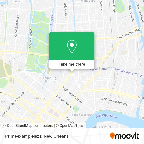 Primeexamplejazz map