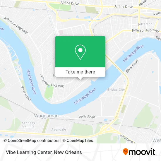 Vibe Learning Center map