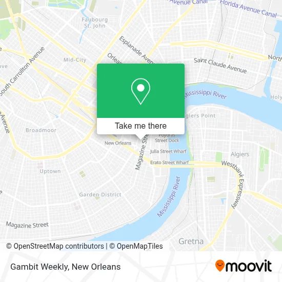 Gambit Weekly map