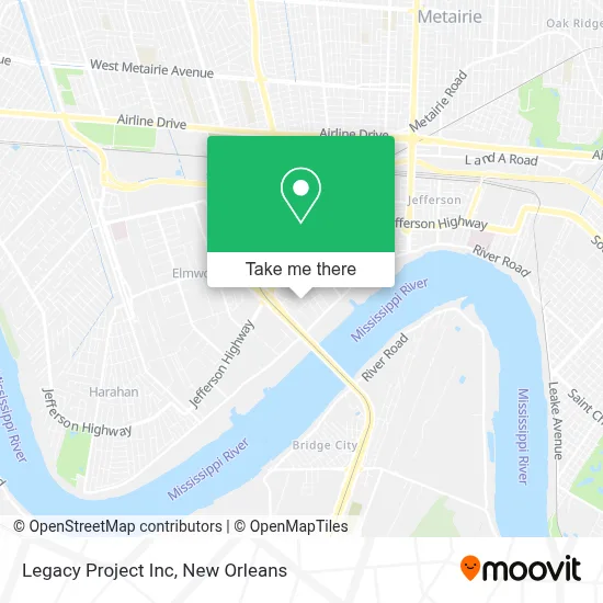 Legacy Project Inc map