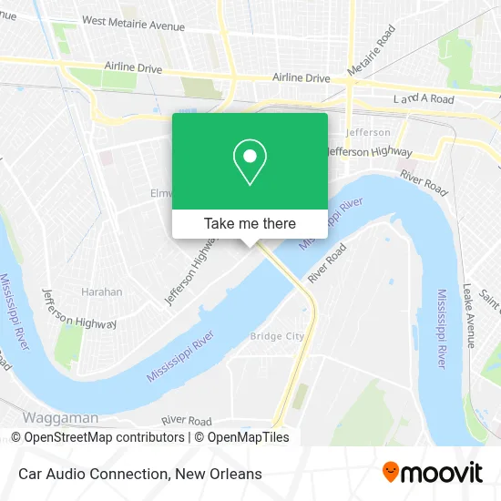Car Audio Connection map