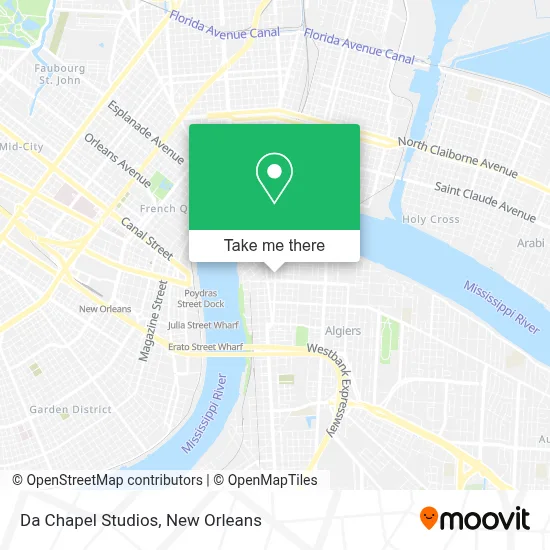 Da Chapel Studios map