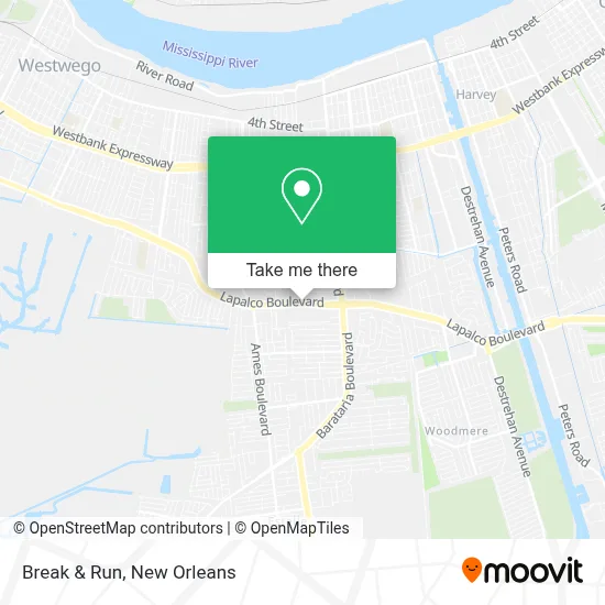 Break & Run map
