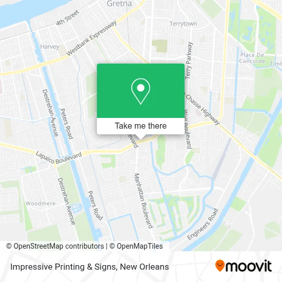 Impressive Printing & Signs map