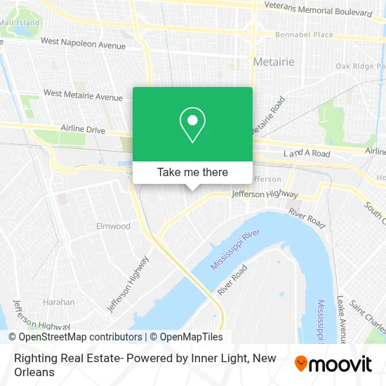 Righting Real Estate- Powered by Inner Light map