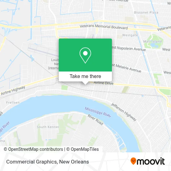 Commercial Graphics map
