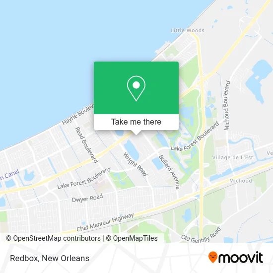 Redbox map