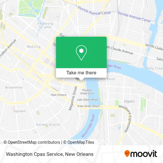 Washington Cpas Service map