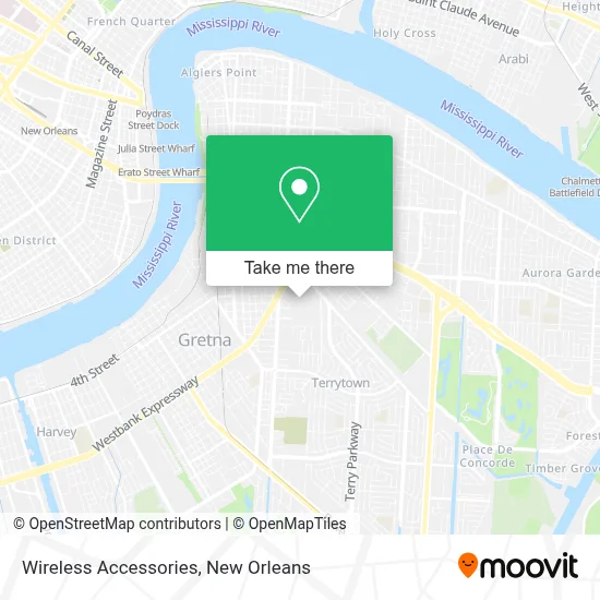 Wireless Accessories map