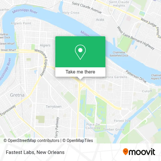 Fastest Labs map