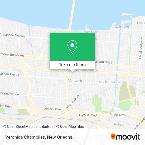 Veronica Chambliss map
