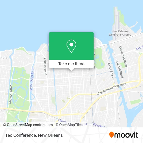 Tec Conference map