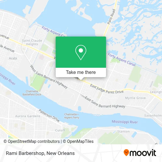 Rami Barbershop map