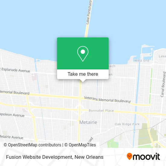Fusion Website Development map