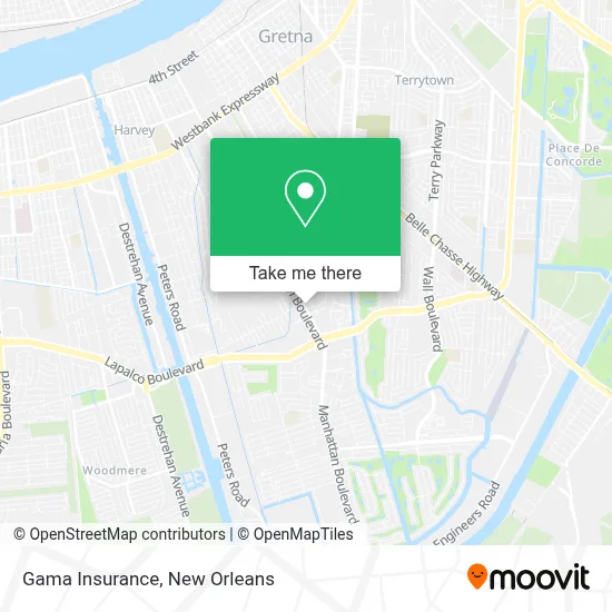 Gama Insurance map
