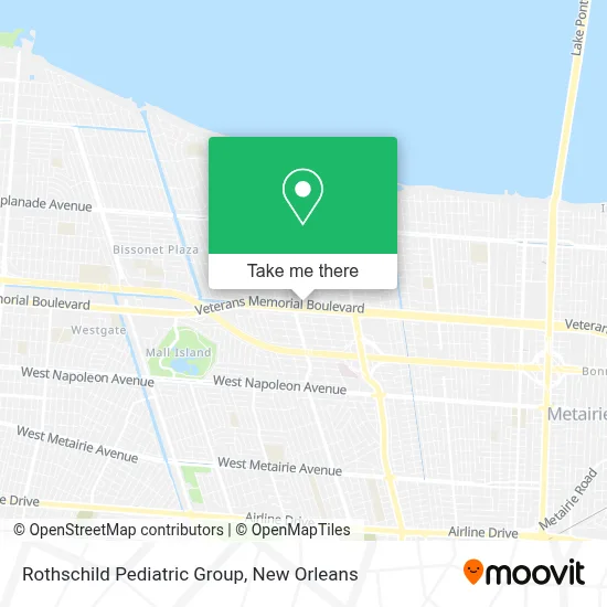 Rothschild Pediatric Group map