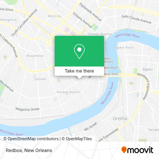 Redbox map