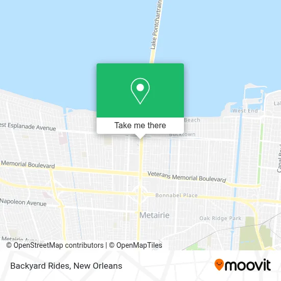 Backyard Rides map