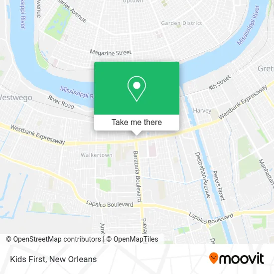 Kids First map