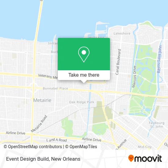 Event Design Build map