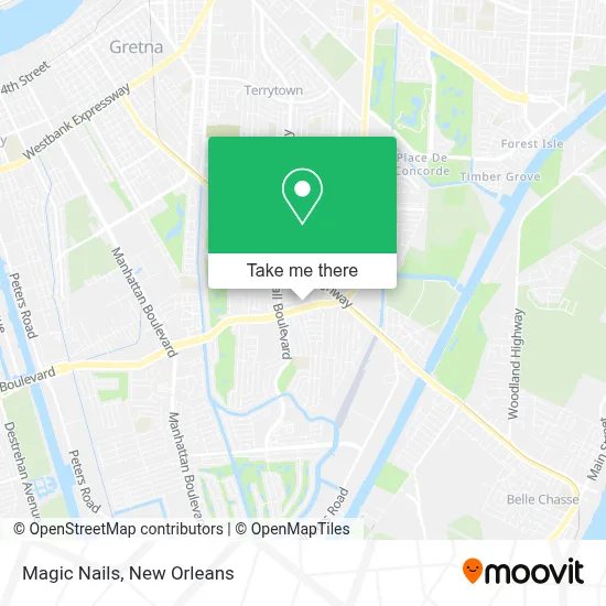 Magic Nails map