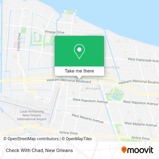 Check With Chad map