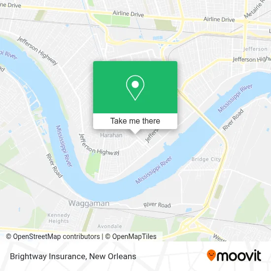 Brightway Insurance map