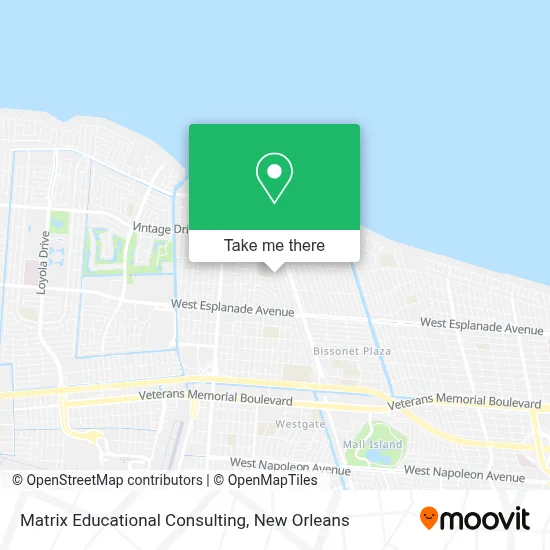 Matrix Educational Consulting map