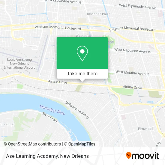 Ase Learning Academy map